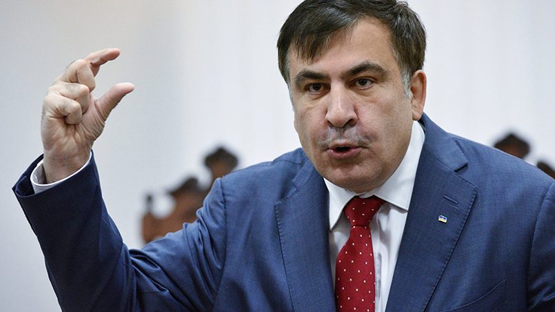 ​Саакашвили, кричавший "Нет" русскому языку в Грузии, начал "впаривать" кремлевскую пропаганду украинцам