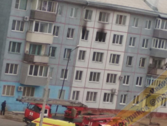 ​Очередной пожар в России: люди погибали, прыгая с балконов - кадры 