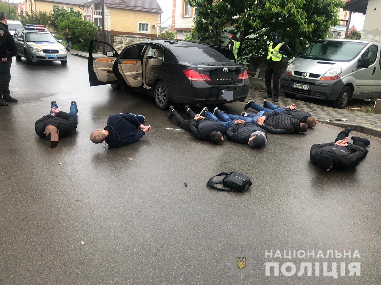 Перестрелка в Броварах: полиция провела массовое задержание и изъяла оружие