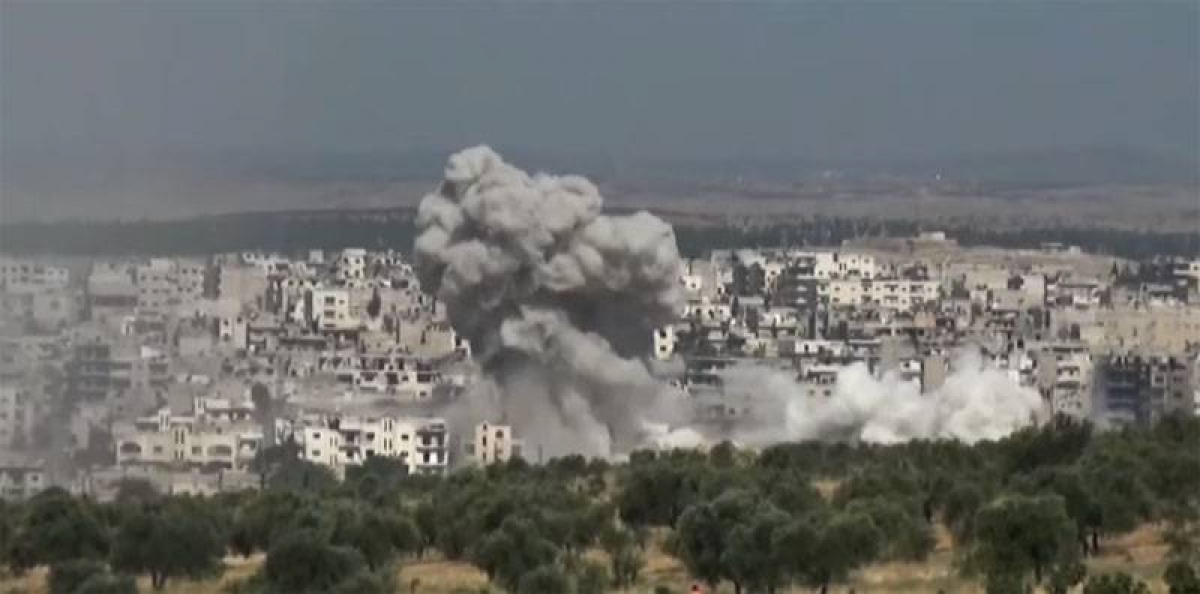 Турция устроила артиллерийский "ад", нанося удары по позициями в Сирии: видео ударов 