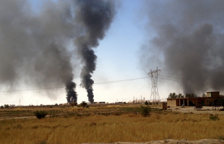 Нефтеносные районы Сирии подверглись бомбардировкам сил международной коалиции