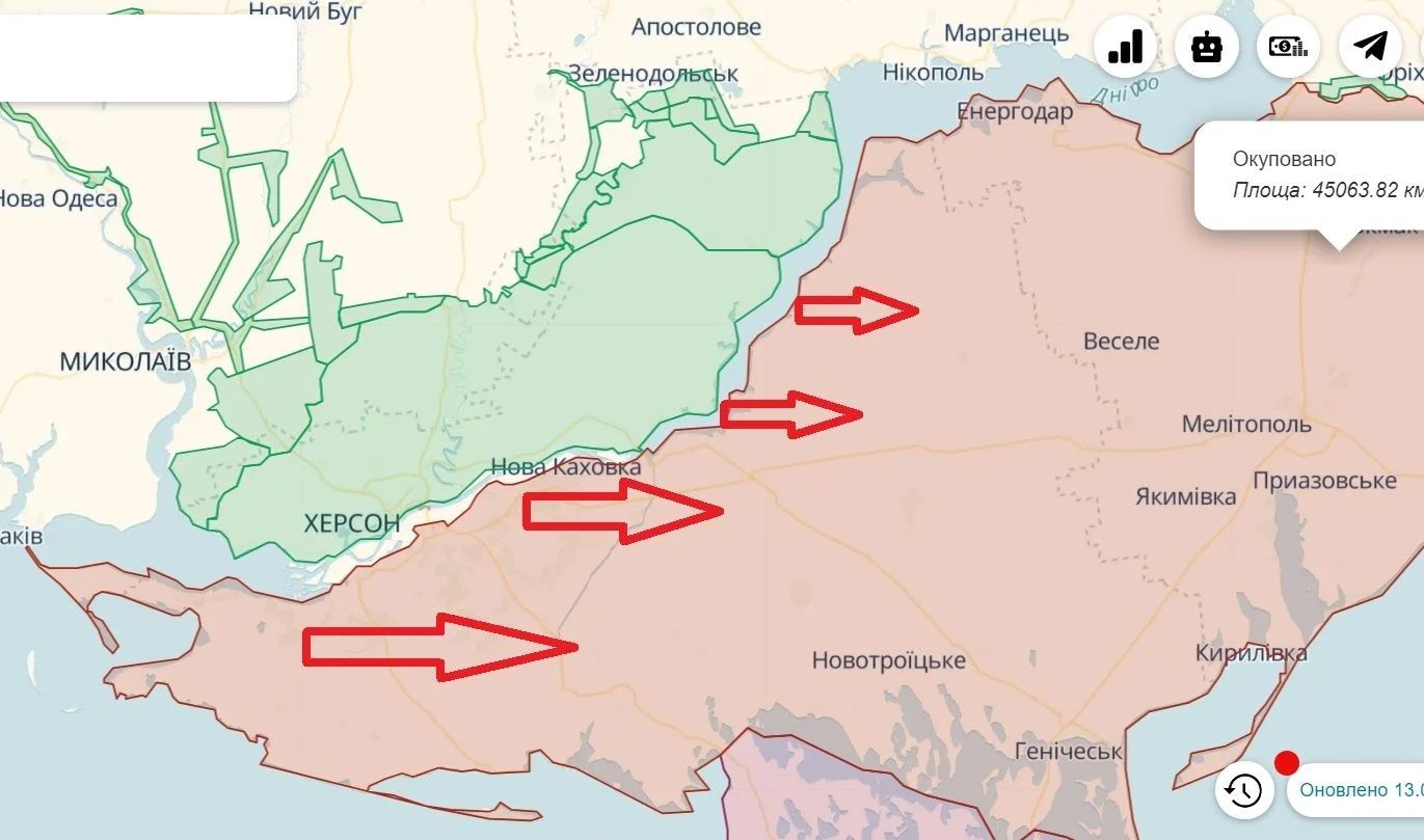 ВСУ значительно расширили плацдарм в Крынках: Z-военкор Романов бьет тревогу, показав карту 