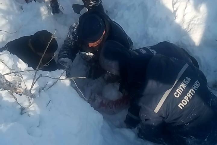 Под Харьковом девочку, провалившуюся под снег, реанимировали в последний момент: появилось видео героического спасения