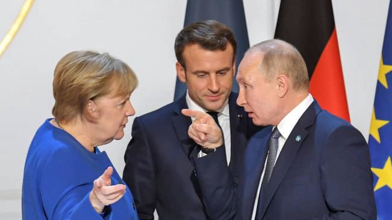 Санкции против германии. Франция Германия Макрон Меркель.