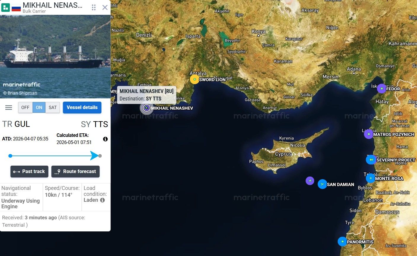 Сирия купила у России партию украденной украинской пшеницы - Яресько
