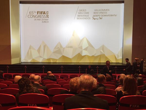 В Цюрихе проходит 65-й конгресс ФИФА. Прямая видео-трансляция