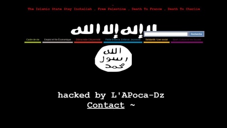 Хакеры-исламисты взломали сайты французских городов и пригрозили расправой