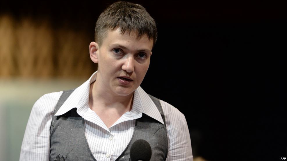 Савченко - о поездках в Донбасс: “Я бывала в АТО еще в первые три месяца после возвращения”