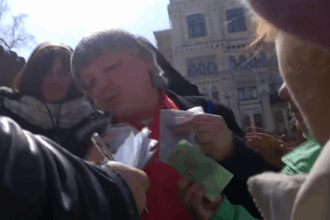 Журналист: после митинга у Верховной Рады с шахтерами расплачивались по спискам