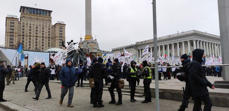 Протесты в Киеве: ФОПЫ решили наведаться на концерт "Вечернего квартала"