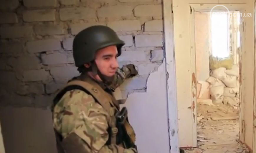 Полк «Азов» опубликовал видео вчерашнего боестолкновения под Мариуполем