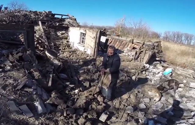 Боевые действия в Донецке 11.12. Хроника событий - Фото и видео репортажи