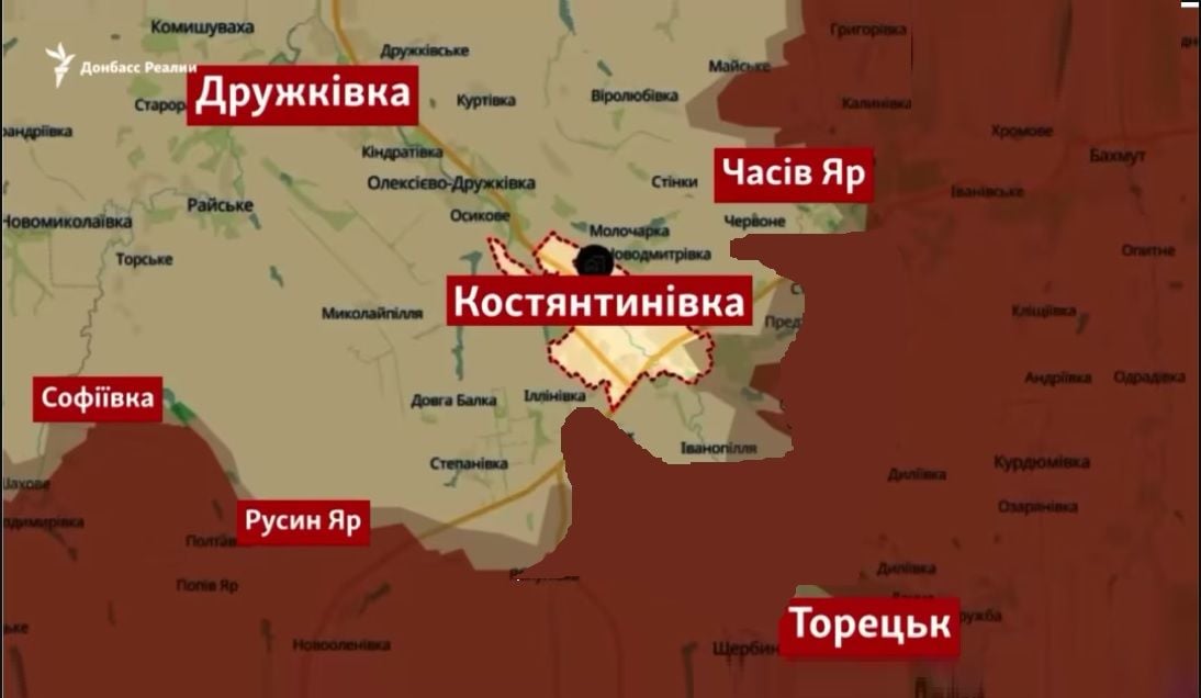 Командующий ВСУ на Донбассе Николюк сообщил хорошую новость по Константиновке