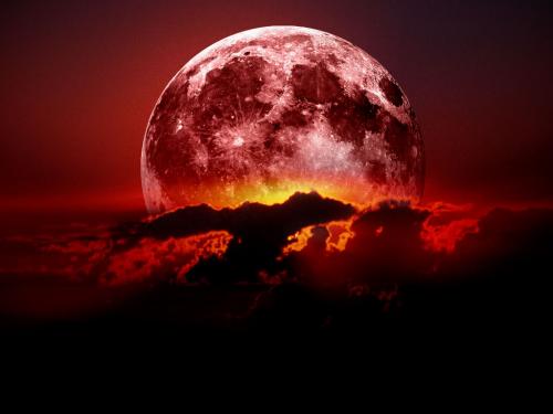 "Кровавая луна", суперлуна и Луна Волка: предсказание древних инков о конце света сбывается