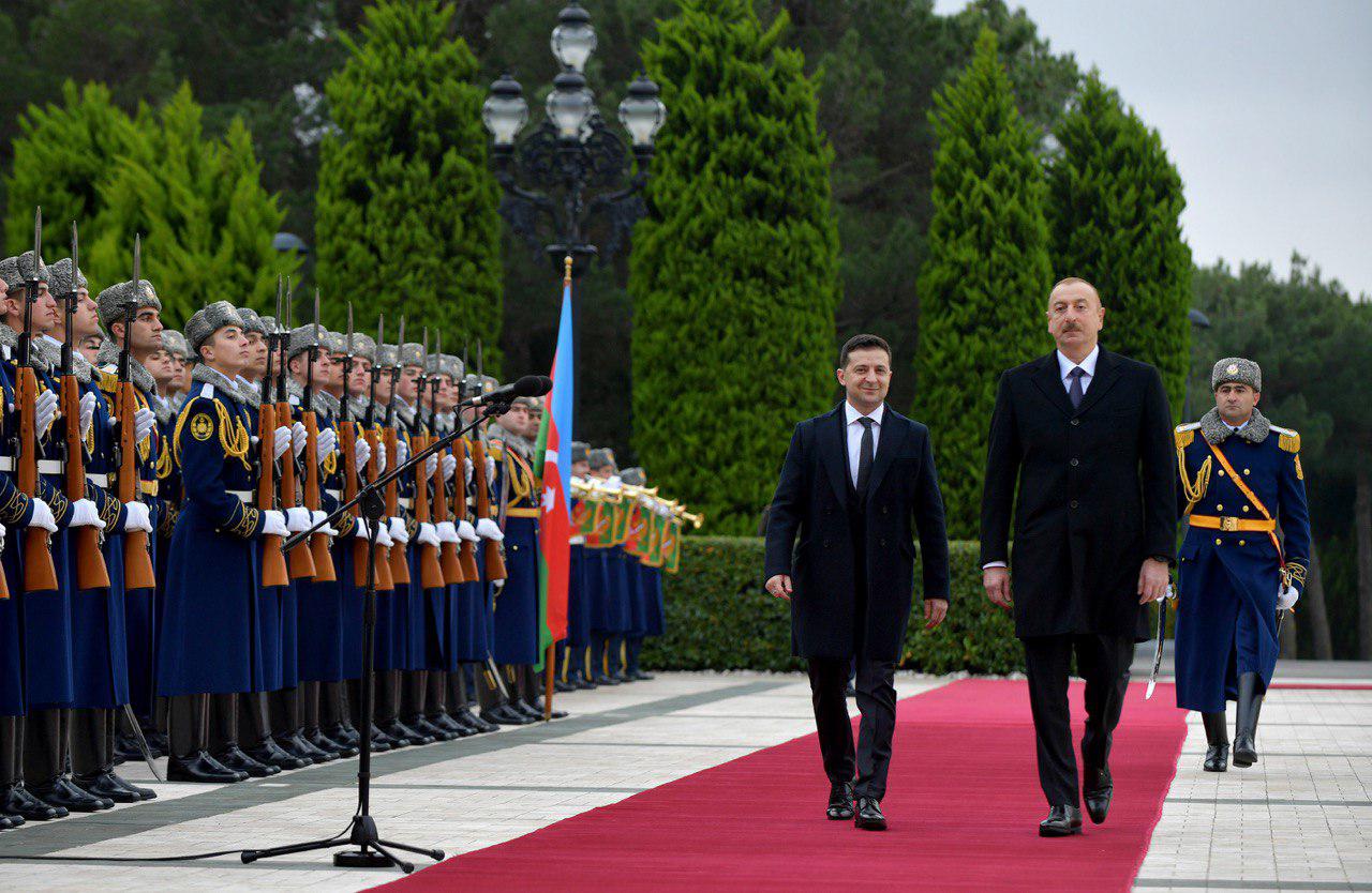 Зеленский встретился с президентом Азербайджана Алиевым: о чем договорились