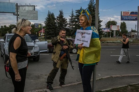 Письмо из Донецка в Россию