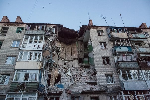 Сводка разрушения Донецка 4 октября