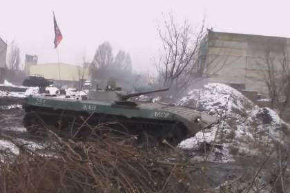 В сети появилось видео ваврварских "учений" боевиков ДНР