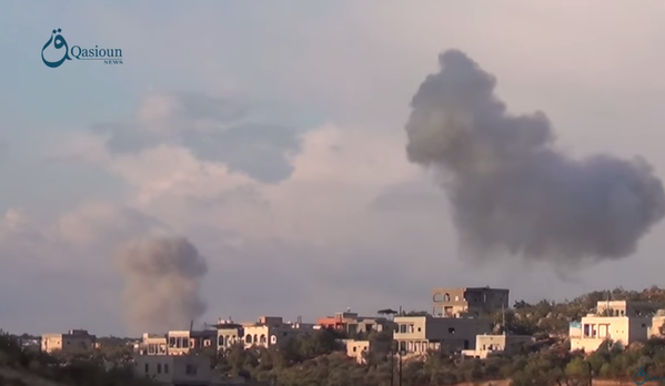 ​Опубликовано видео ударов российского флота крылатыми ракетами по Сирии
