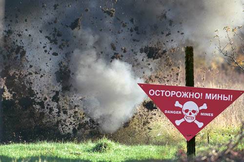 ​В Луганской области на мине подорвалась жительница пограничного села