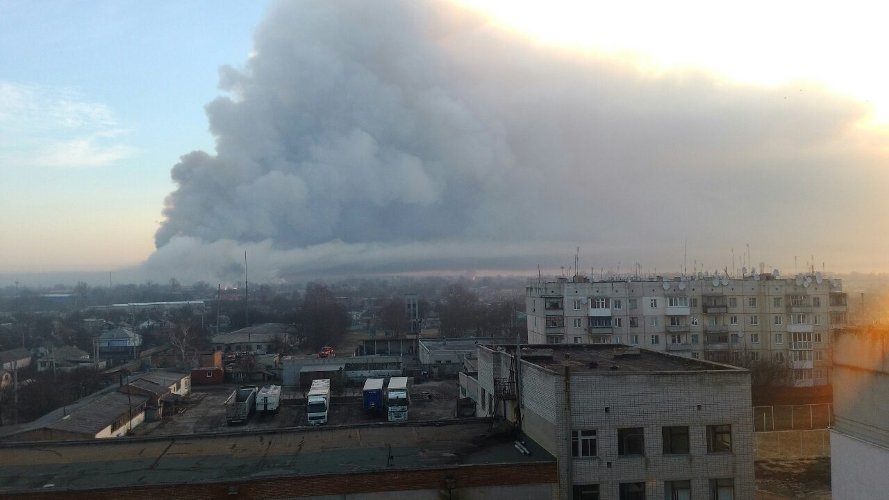 ​Диверсия в Балаклее: Полторак назвал размер ущерба от пожара на крупнейшем в Украине складе боеприпасов