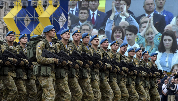 ​Сила, храбрость и гордость Украины: Генштаб опубликовал впечатляющие кадры репетиции ВСУ парада на День Независимости
