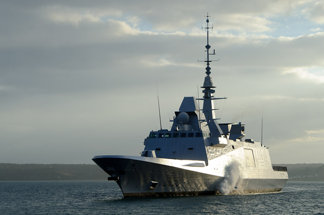 Франция направила свой новейший фрегат к берегам Сирии 