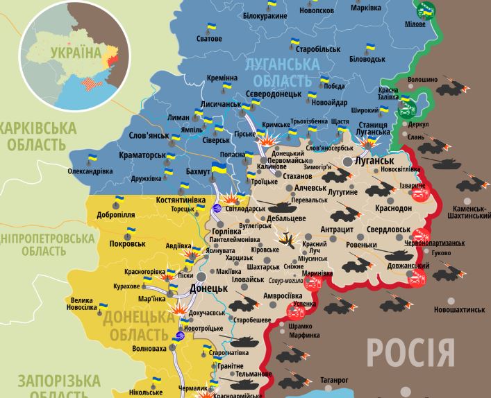 У России новые смертельные потери и поражения на Донбассе: боевая сводка и карта ООС за 10 декабря - видео