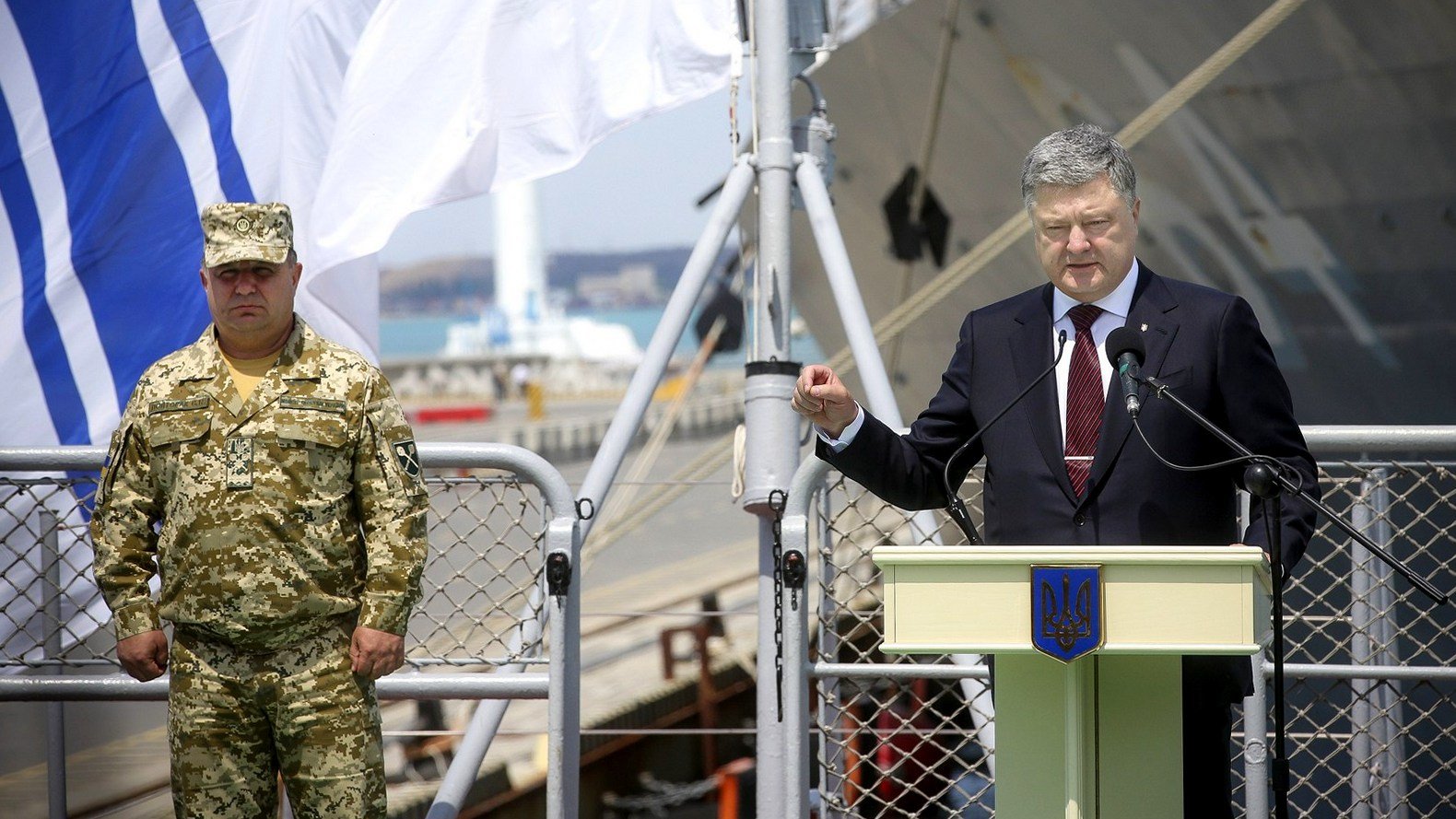 Украина выбрала путь в НАТО, эта дорога правильная и безальтернативная - Порошенко. Кадры