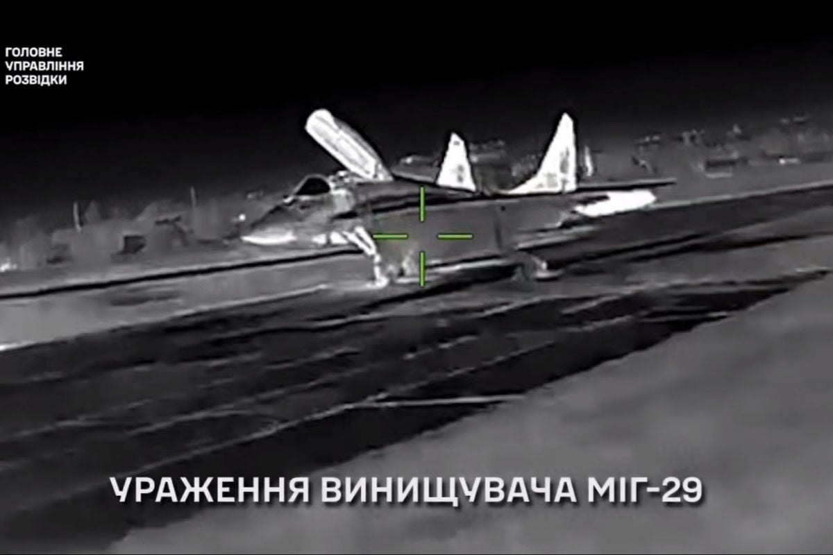 Ночной рейд ГУР: в Крыму разбит МиГ-29 оккупантов и выведен из строя комплекс "Иртыш"