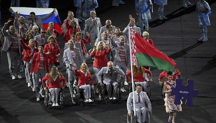 Белорусов могут отстранить от Паралимпиады - 2016: МПК выяснил имя пронесшего флаг РФ на церемонию открытия
