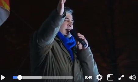 Саакашвили создал "Сечь" возле ВР и пообещал "отбить Украину": в Киеве готовится многотысячный марш - кадры и последние подробности