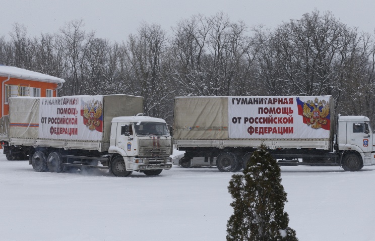 Российский гумконвой отправится в Донбасс несмотря на погодные условия