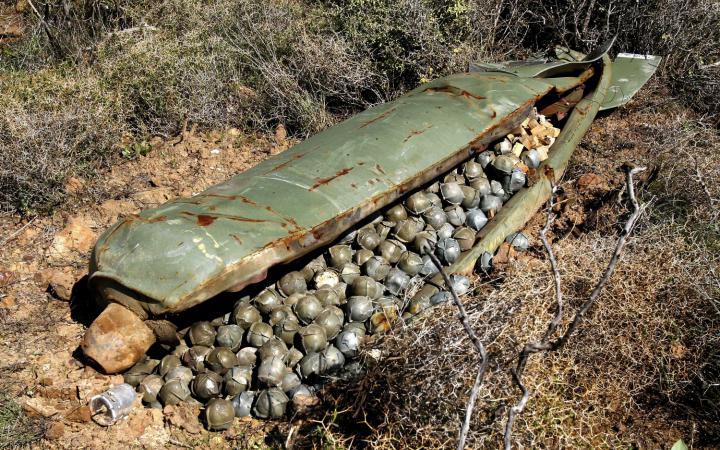 В США обеспокоены информацией о применении кассетных снарядов на востоке Украины