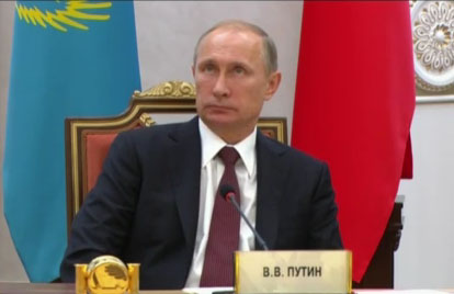 Путин собрал Совет безопасности для обсуждения ситуации в Украине