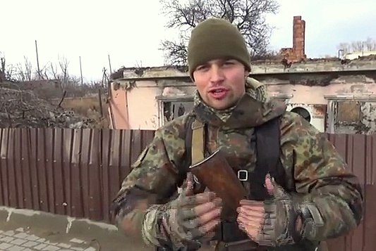 Российский наемник в Донецке: мы воюем с ВСУ на расстоянии броска гранаты