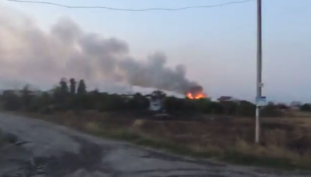 В ходе боев уничтожен поселок Хрящеватое в Луганской области