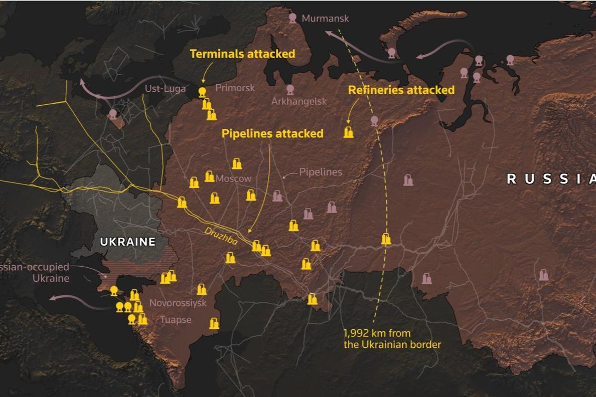 ​Дроны, которые бьют в самое сердце, – Reuters о том, как Украина парализует нефтянку России