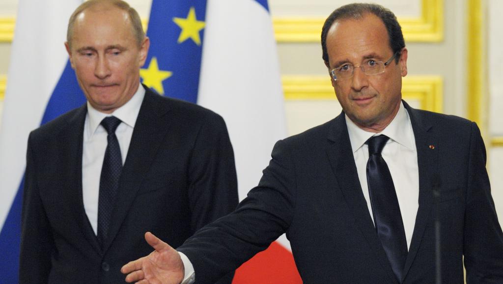 ​Путина никто в Париже не ждет и никакой встречи не будет: Олланд поставил на место президента России