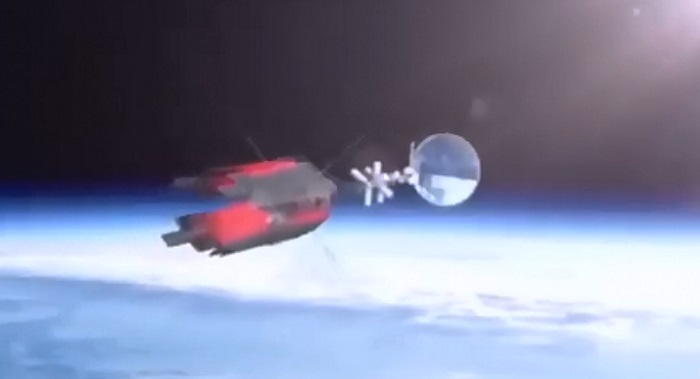 Очередная "мультипликация" Роскосмоса: в России показали "многообещающий" ядерный космический корабль – видео