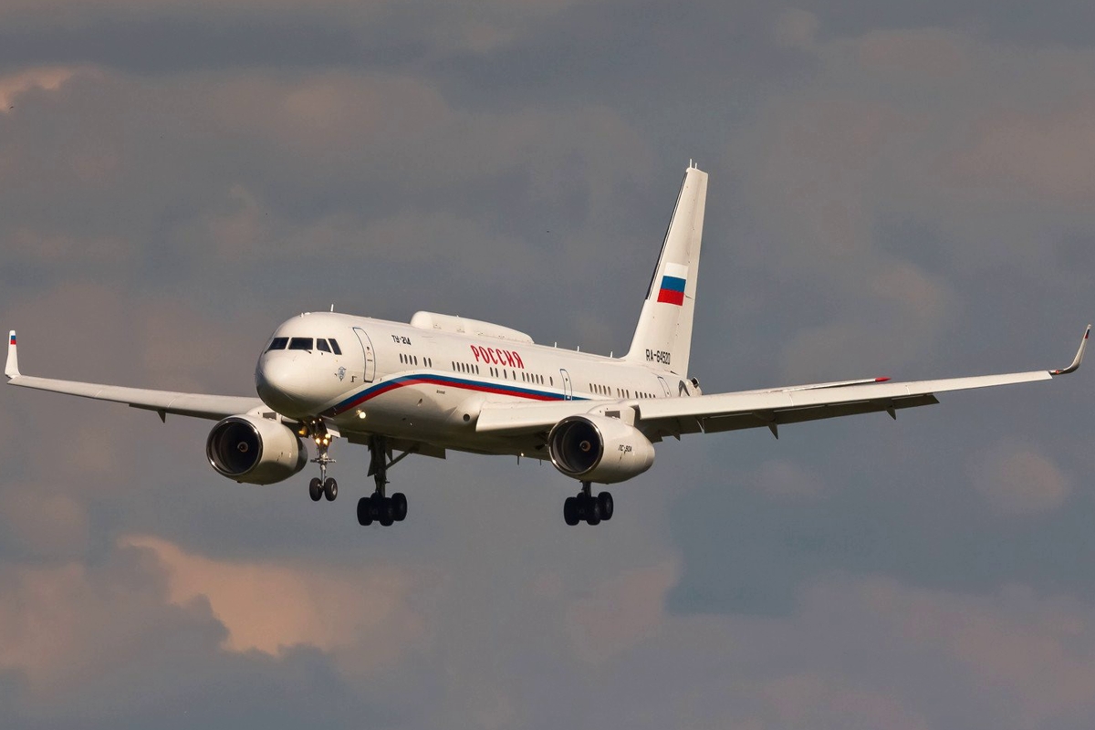 ​Спецборт ФСБ "Ту-214ПУ" с таинственными пассажирами спустя 8 дней вернулся в Минск