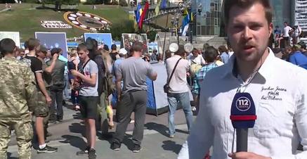 Майдан "перезагрузка": активисты начали установку палаток на главной площади Киева
