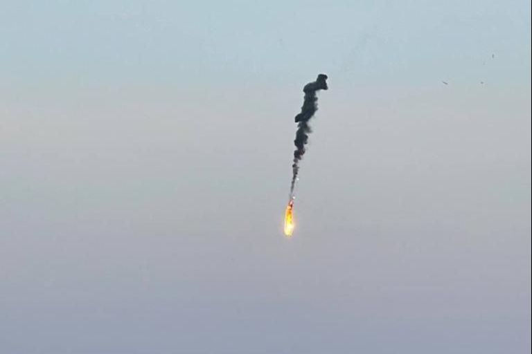 ​Самодемилитаризация: в Крыму российская ПВО сожгла собственный дрон Mohajer-6