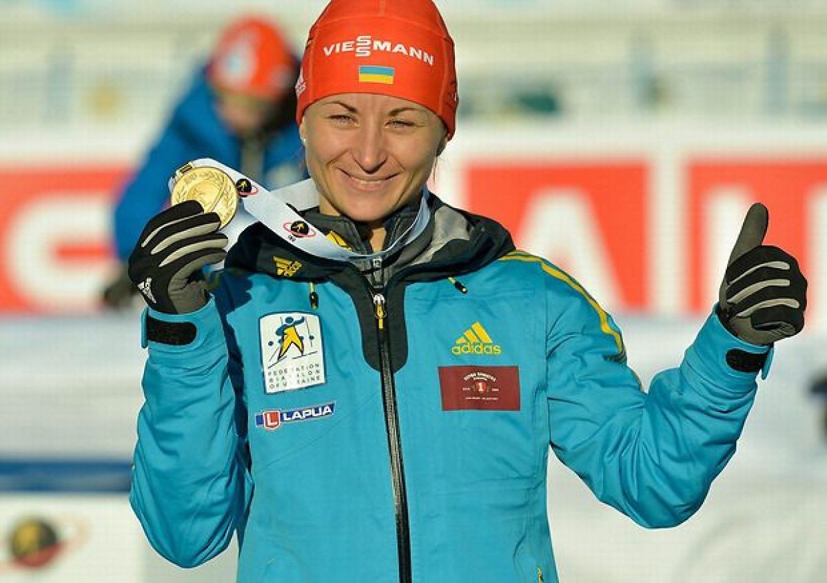 Украинская биатлонистка Семеренко установила мировой рекорд на старте ОИ-2022