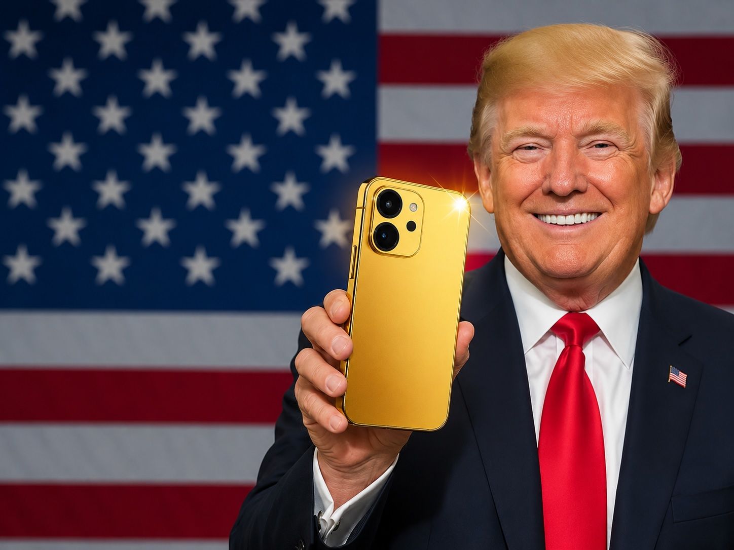 "Золотой смартфон" Трампа на грани провала: 590 тысяч человек уже заплатили за него