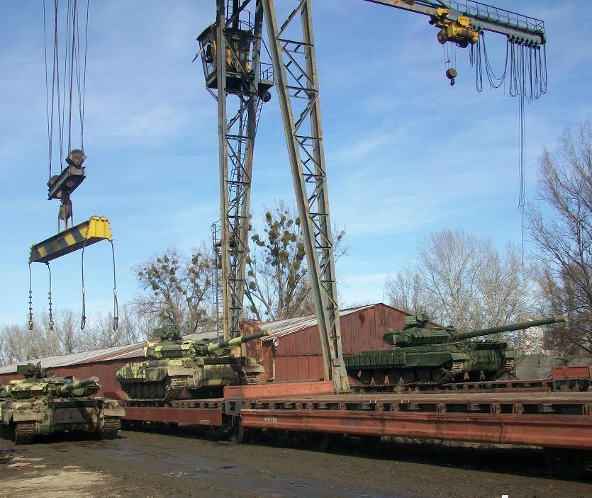 Нацгвардия получила новую партию танков Т-64Б для спецоперации в Донбассе