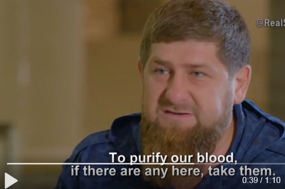 "У нас геев нет! Заберите их, чтобы чеченский народ очистил свою кровь!" - одиозный Кадыров заявил, что представителей ЛГБТ из Чечни нужно убрать - кадры
