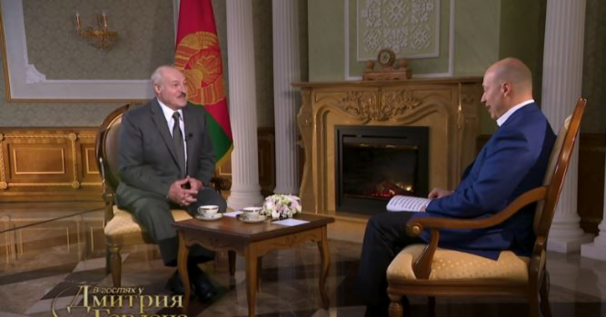Главные тезисы интервью Лукашенко Гордону: о Путине, Донбассе, Крыме и России