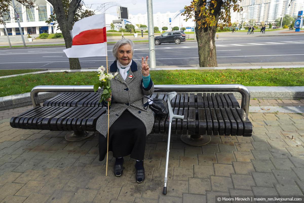 Минск сегодня: 82-летняя Лидия Никифоровна вышла сказать Лукашенко "Хватит!"