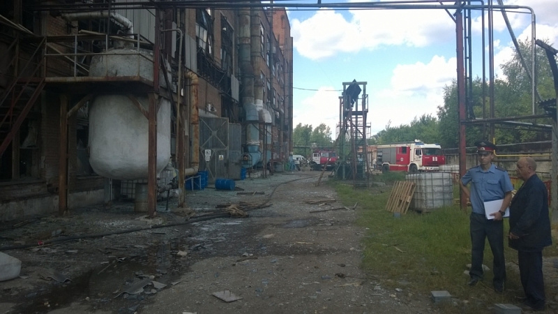 На химическом заводе в Иваново прогремел мощный взрыв ...